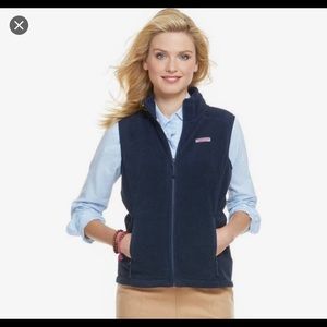 Vineyard Vines Fleece Women’s Vest - Size S